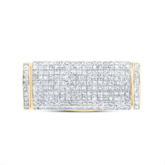 1CTW-DIA NK (12MM) CUBAN LOCK BOX