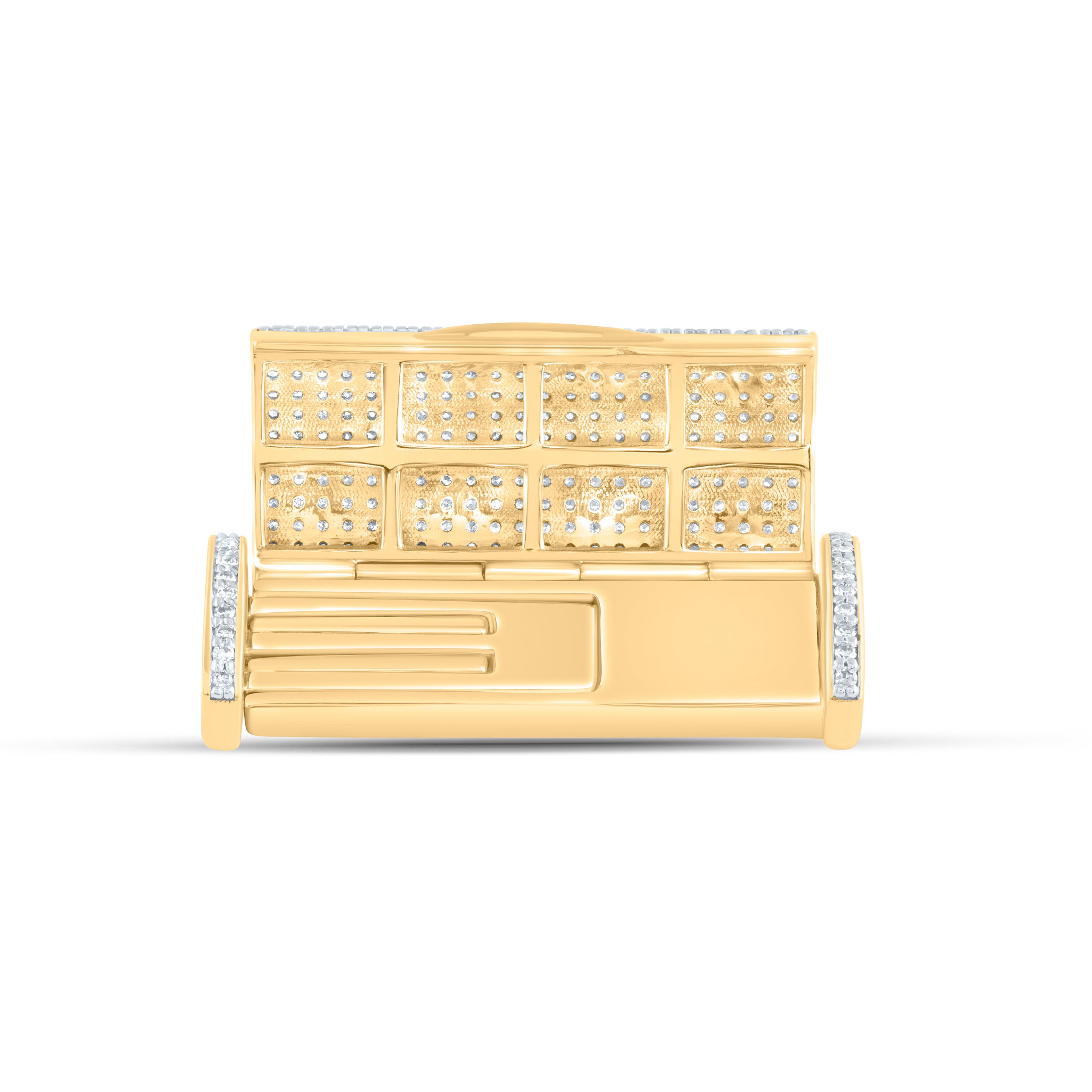 7/8CTW-DIA NK (10MM) CUBAN LOCK BOX