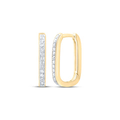 1/3CTW-DIA P1 GIFT HOOPS HUGGIES EARRING