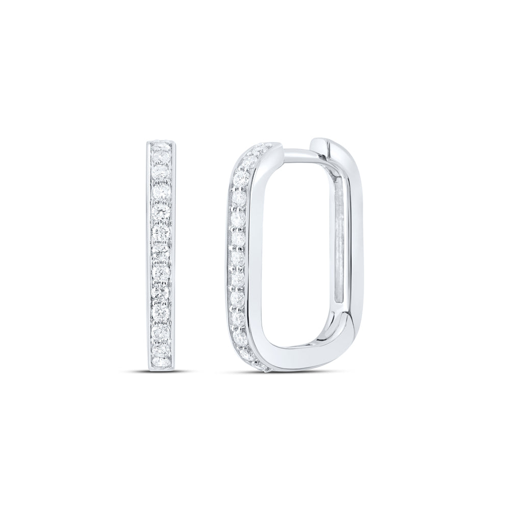 1/4CTW-DIA P1 GIFT HOOPS HUGGIES EARRING