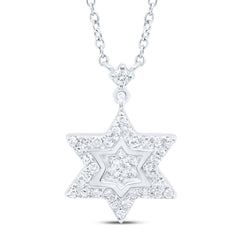 1/5CTW-DIA P1 GIFT STAR NECKLACE (18 INCH)