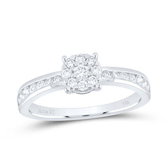 14k Gold 1/2 CTW-Natural Diamond Fashion Ring Gram