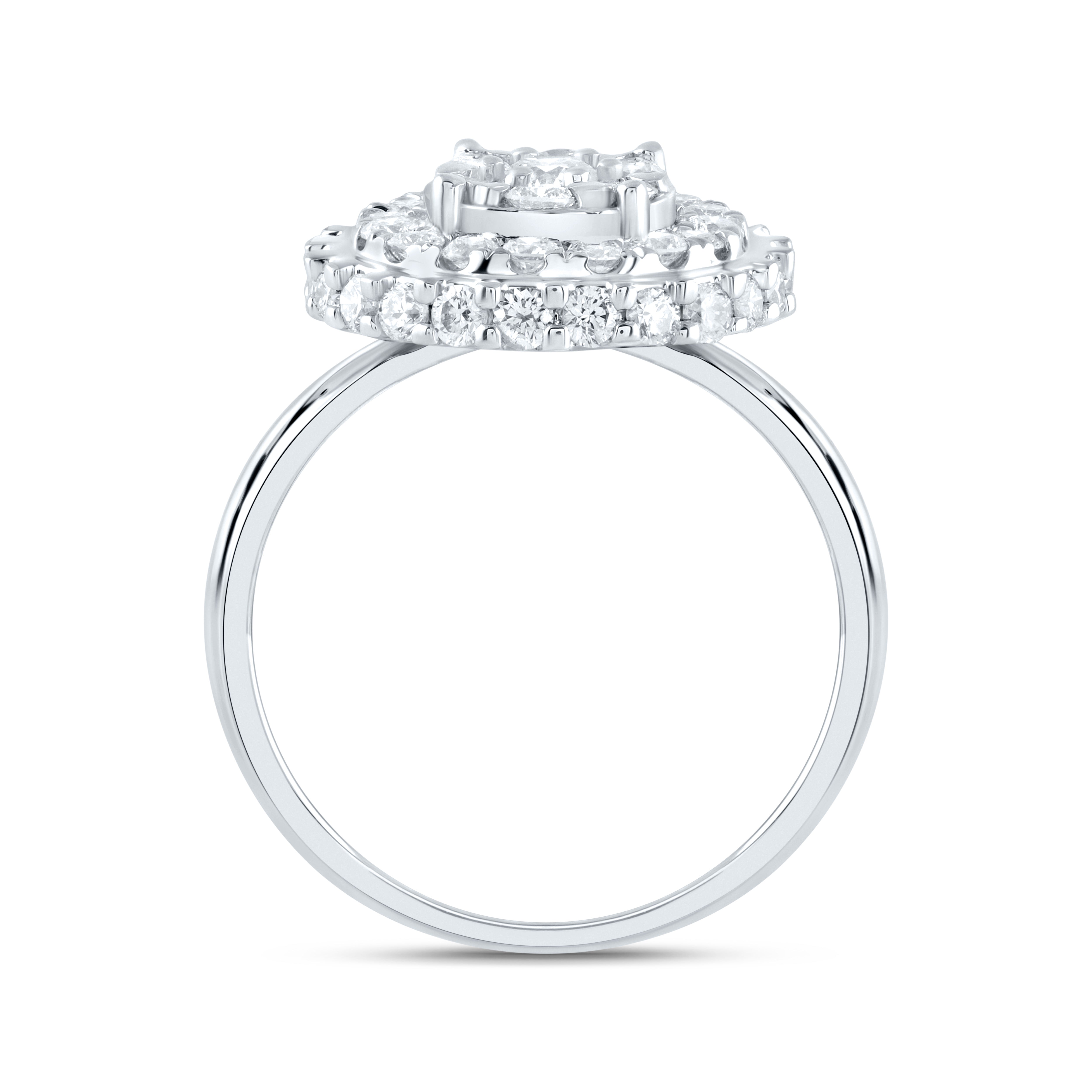 1 1/5CTW-DIA ANA M FASHION RING