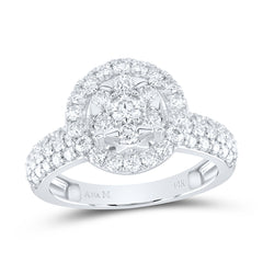 1 3/8CTW-DIA ANA M FASHION RING