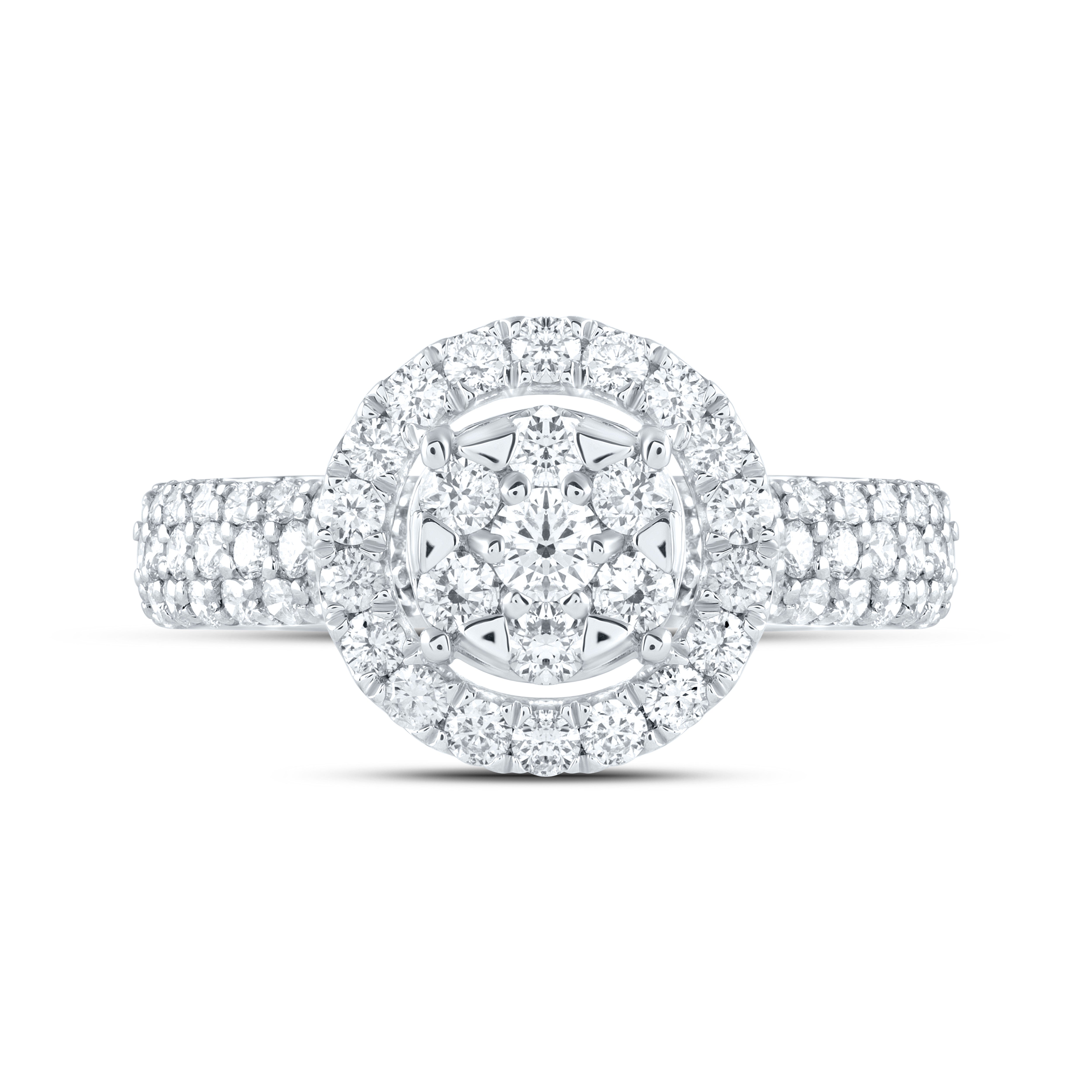 1 3/8CTW-DIA ANA M FASHION RING