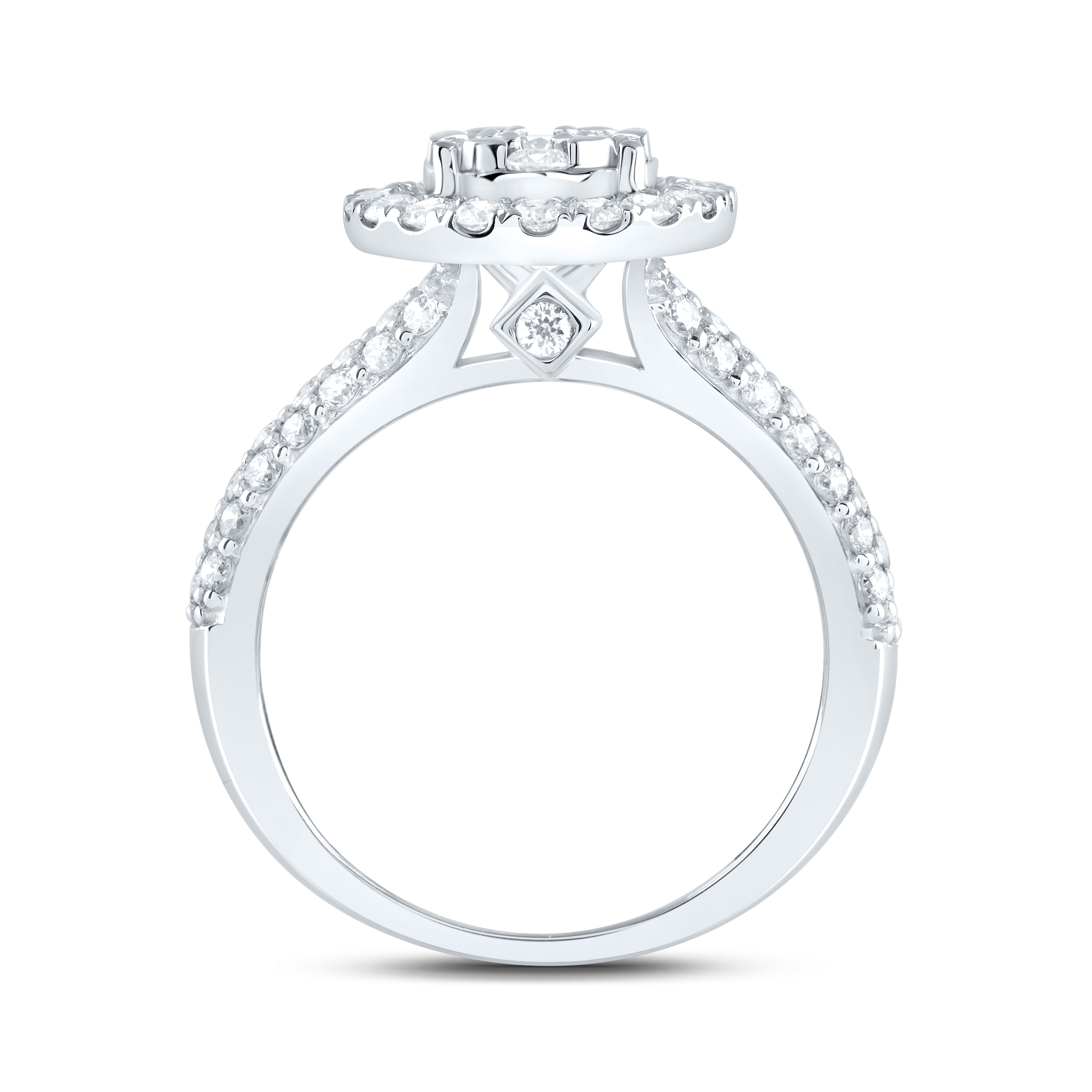 1 3/8CTW-DIA ANA M FASHION RING