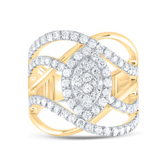 1 1/2CTW-DIA ANA M FASHION RING