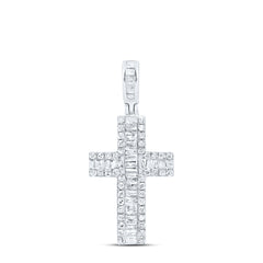 1/2CTW-DIA P1 GIFT CROSS PENDANT
