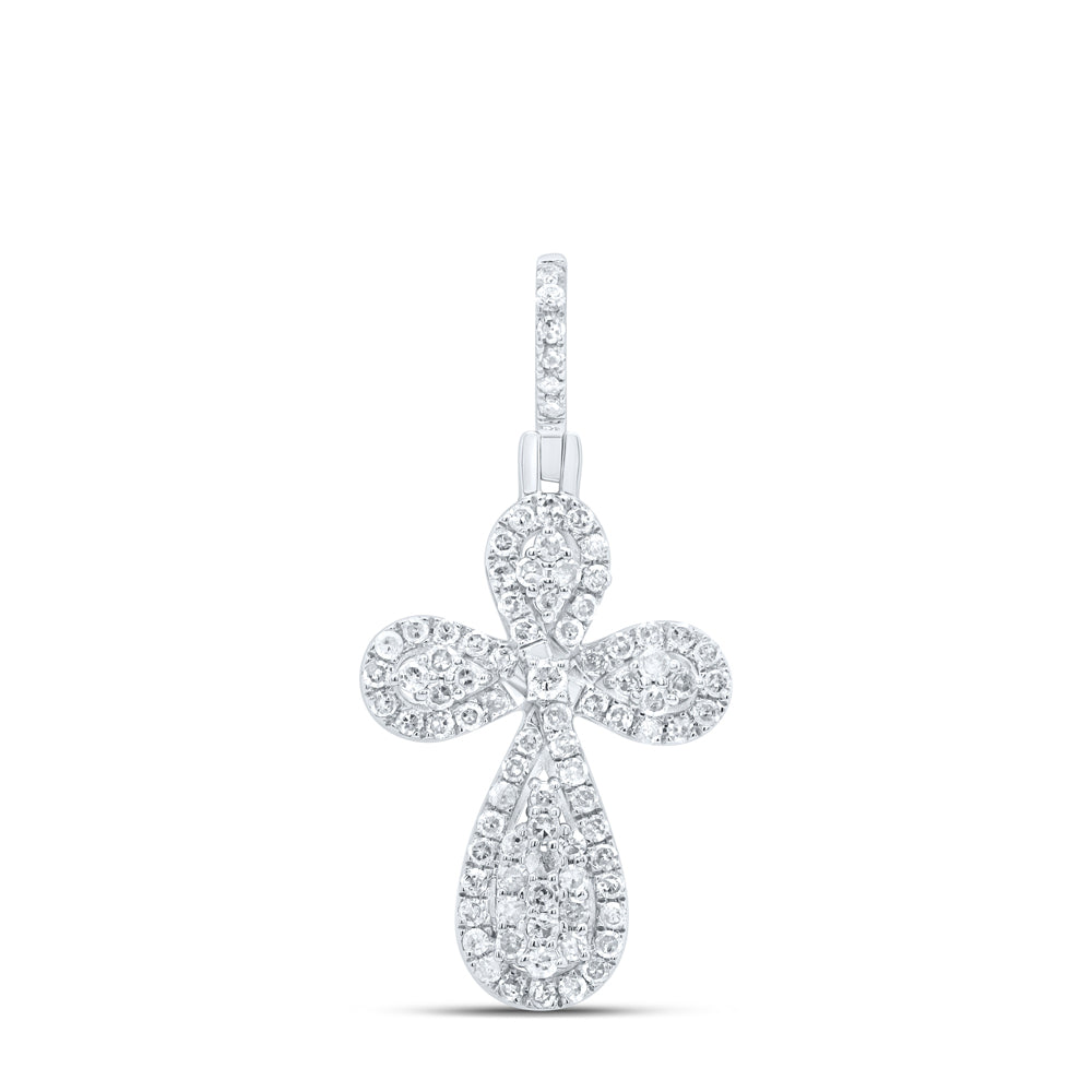 1/2CTW-DIA P1 GIFT CROSS PENDANT