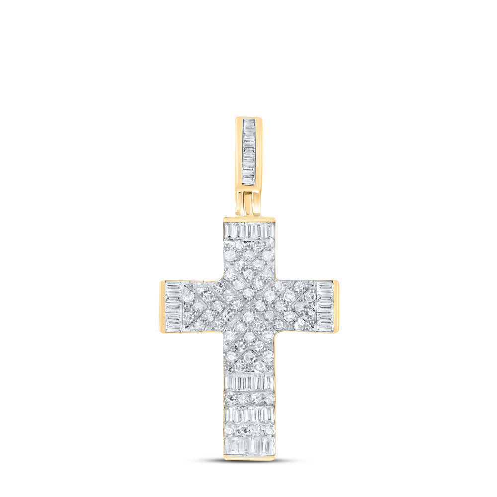 1/2CTW-DIA P1 GIFT CROSS PENDANT