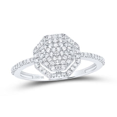 1/3CTW-DIA P1 GIFT OCTAGON RING