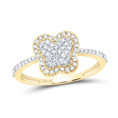 1/4CTW-DIA P1 GIFT BUTTERFLY RING