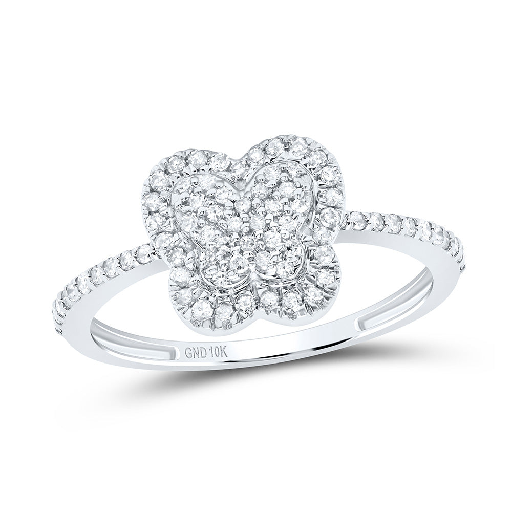 1/4CTW-DIA P1 GIFT BUTTERFLY RING