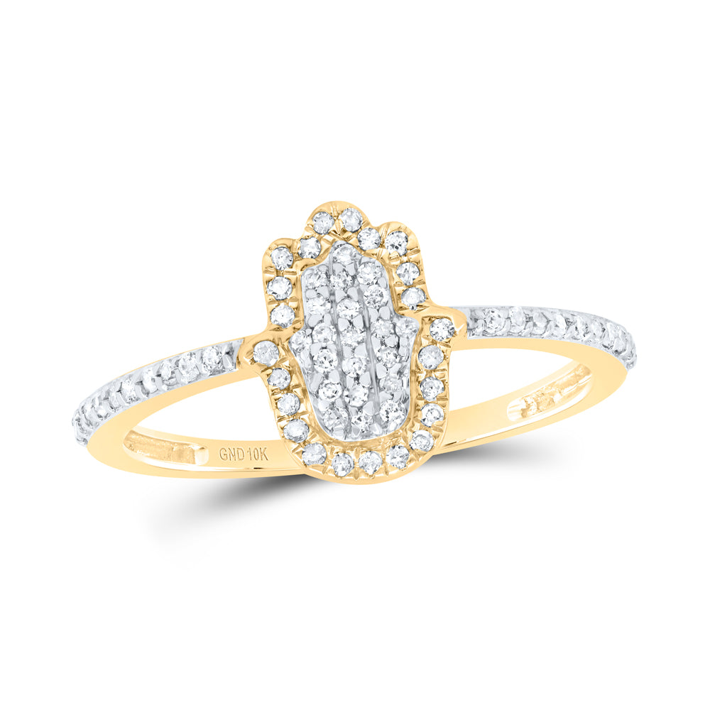 1/5CTW-DIA P1 GIFT HAMZA RING