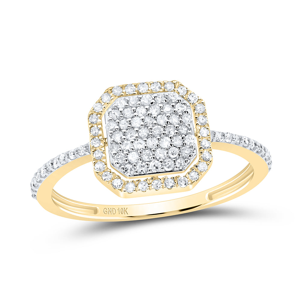 1/3CTW-DIA P1 GIFT OCTAGON RING