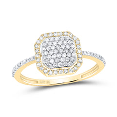 1/3CTW-DIA P1 GIFT OCTAGON RING