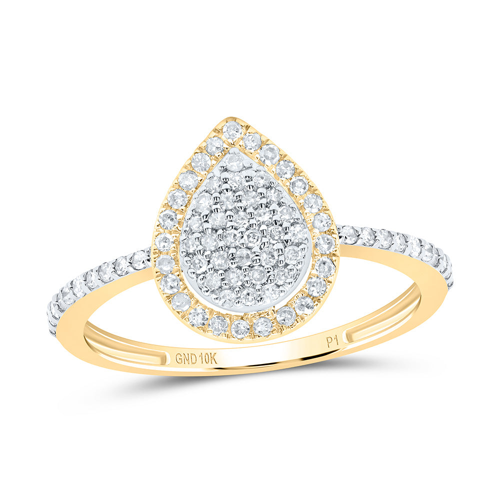 1/3CTW-DIA P1 GIFT PEAR RING