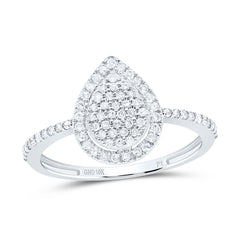1/3CTW-DIA P1 GIFT PEAR RING