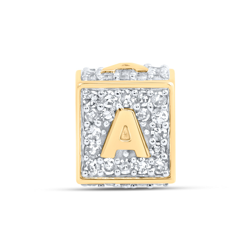 1/3CTW-DIA NK FASHION INITIAL "A" BRACELET BOX