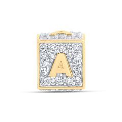 1/3CTW-DIA NK FASHION INITIAL "A" BRACELET BOX