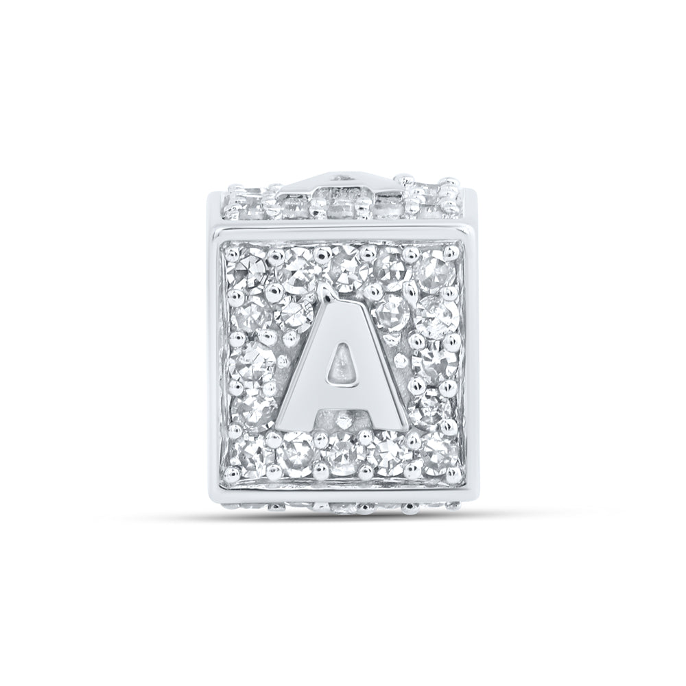 1/3CTW-DIA NK FASHION INITIAL "A" BRACELET BOX
