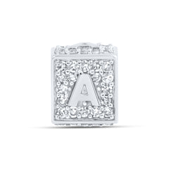 1/3CTW-DIA NK FASHION INITIAL "A" BRACELET BOX