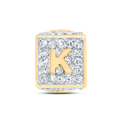 1/3CTW-DIA NK FASHION INITIAL "K" BRACELET BOX