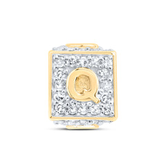 1/4CTW-DIA NK FASHION INITIAL "Q" BRACELET BOX