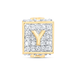 1/3CTW-DIA NK FASHION INITIAL "Y" BRACELET BOX