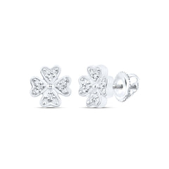 1/20CTW-DIA P1 GIFT FLOWER EARRING