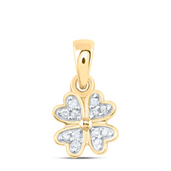 1/12CTW-DIA P1 GIFT FLOWER PENDANT