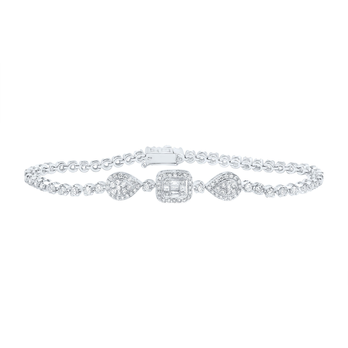 2 1/4CTW-DIA ANA M FASHION BRACELET ( 7 INCH )