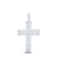 1/10CTW DIA NK GIFT CROSS PENDANT