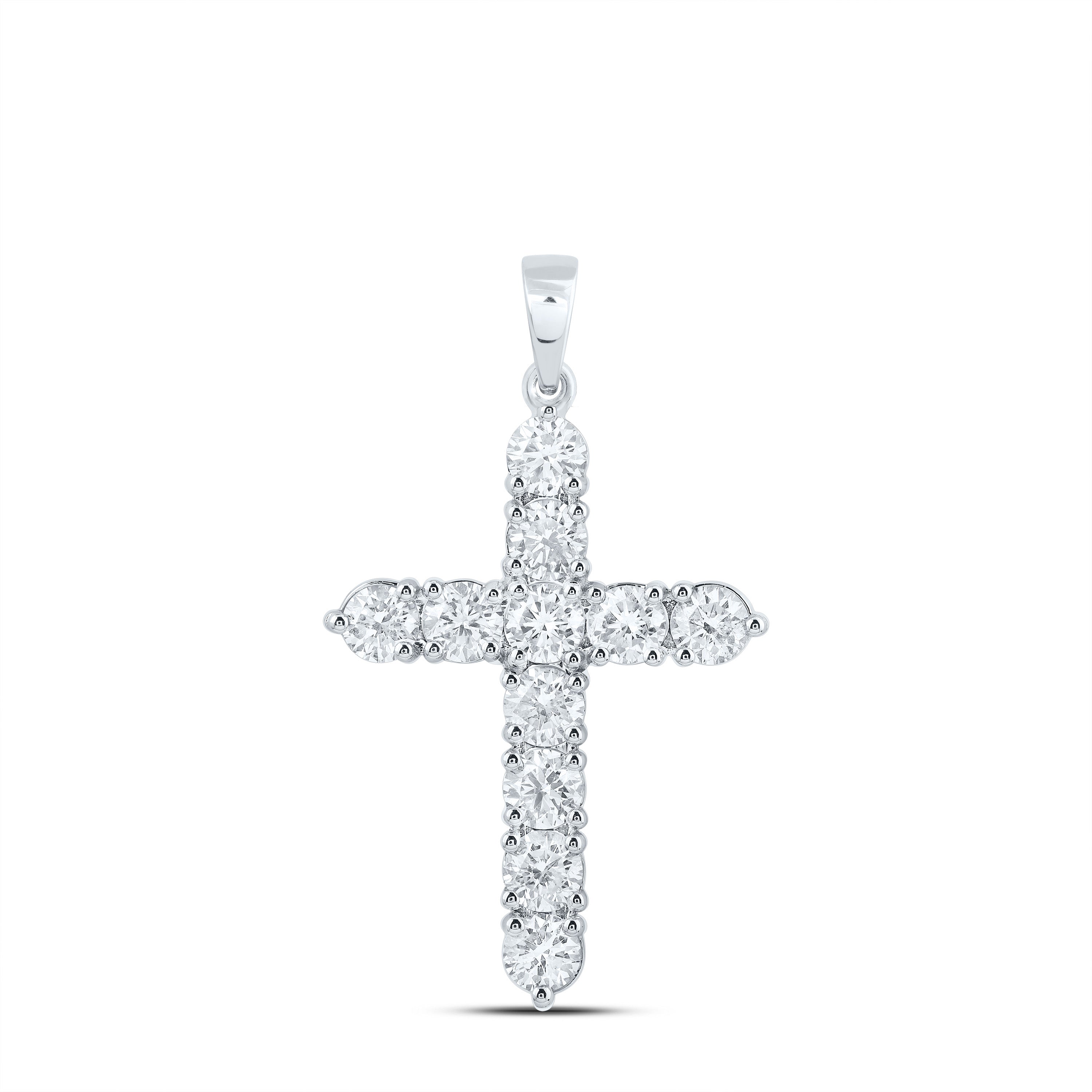 1 1/2CTW-DIA ANA M FASHION CROSS PENDANT