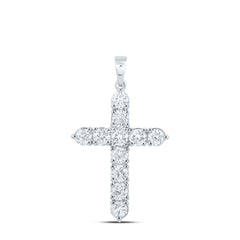 1 1/2CTW-DIA ANA M FASHION CROSS PENDANT