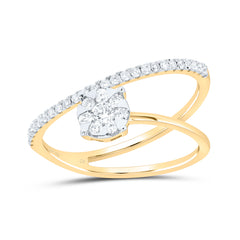 1/3CTW-DIA CN ROUND FASHION RING