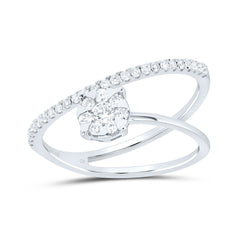 1/3CTW-DIA CN ROUND FASHION RING