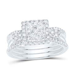 5/8CTW-DIA CN SQUARE FASHION RING