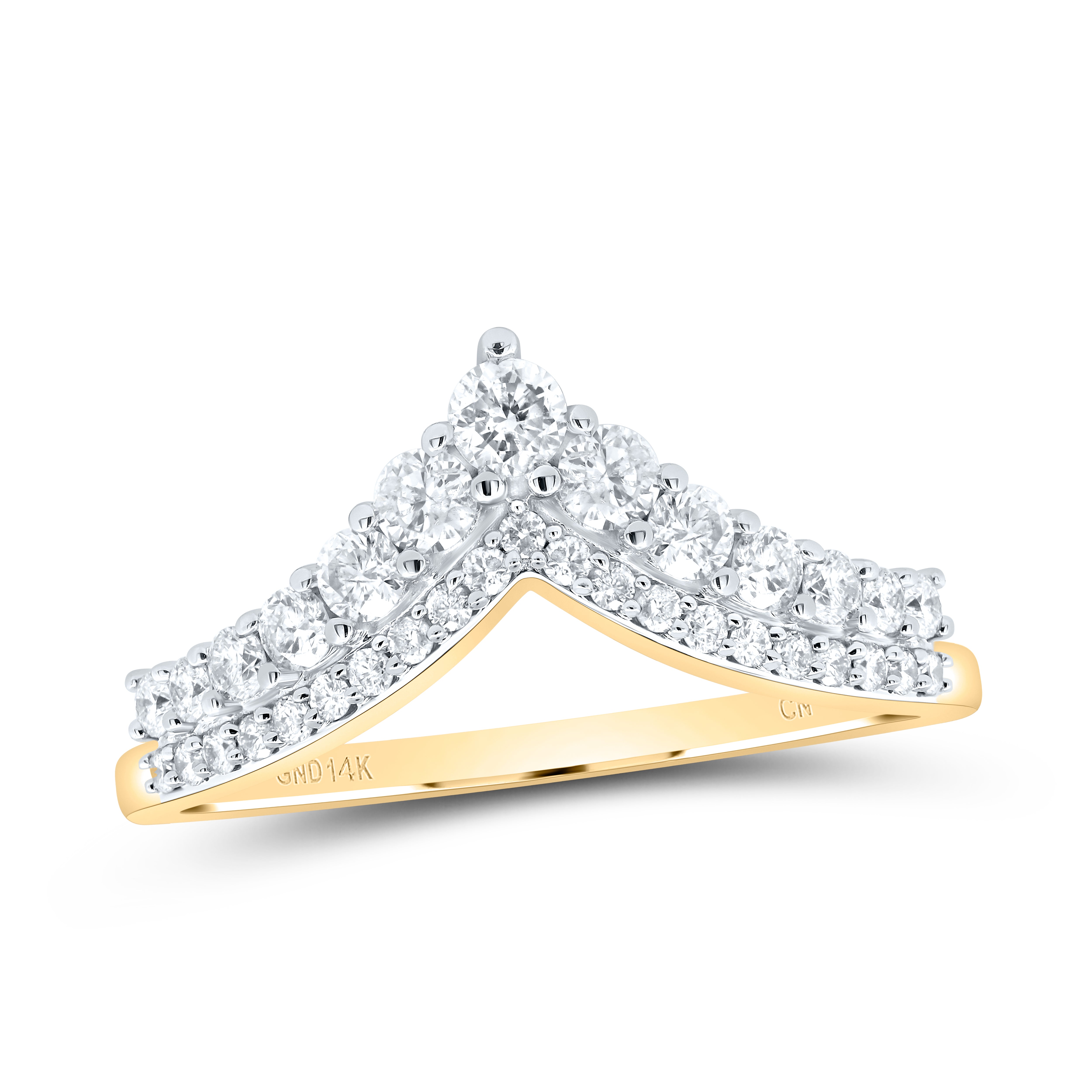 1/2CT-DIA CN LADIES FASHION BAND