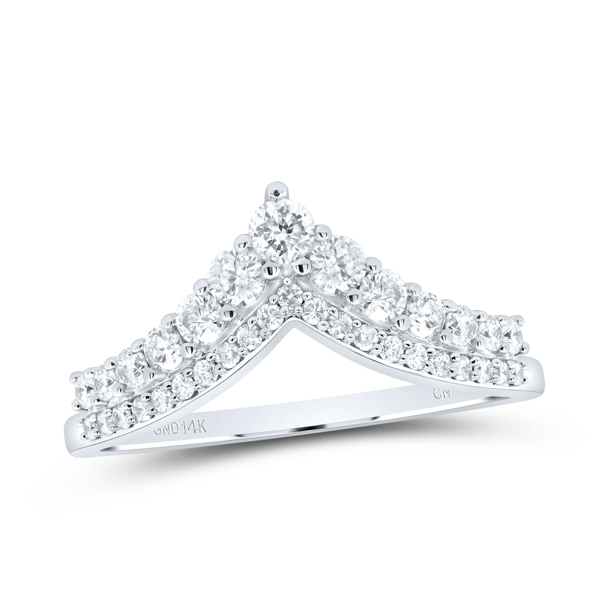 1/2CT-DIA CN LADIES FASHION BAND