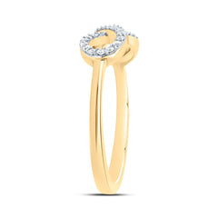1/6CTW-DIA CN FASHION INFINITY RING
