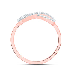 1/6CTW-DIA CN FASHION INFINITY RING