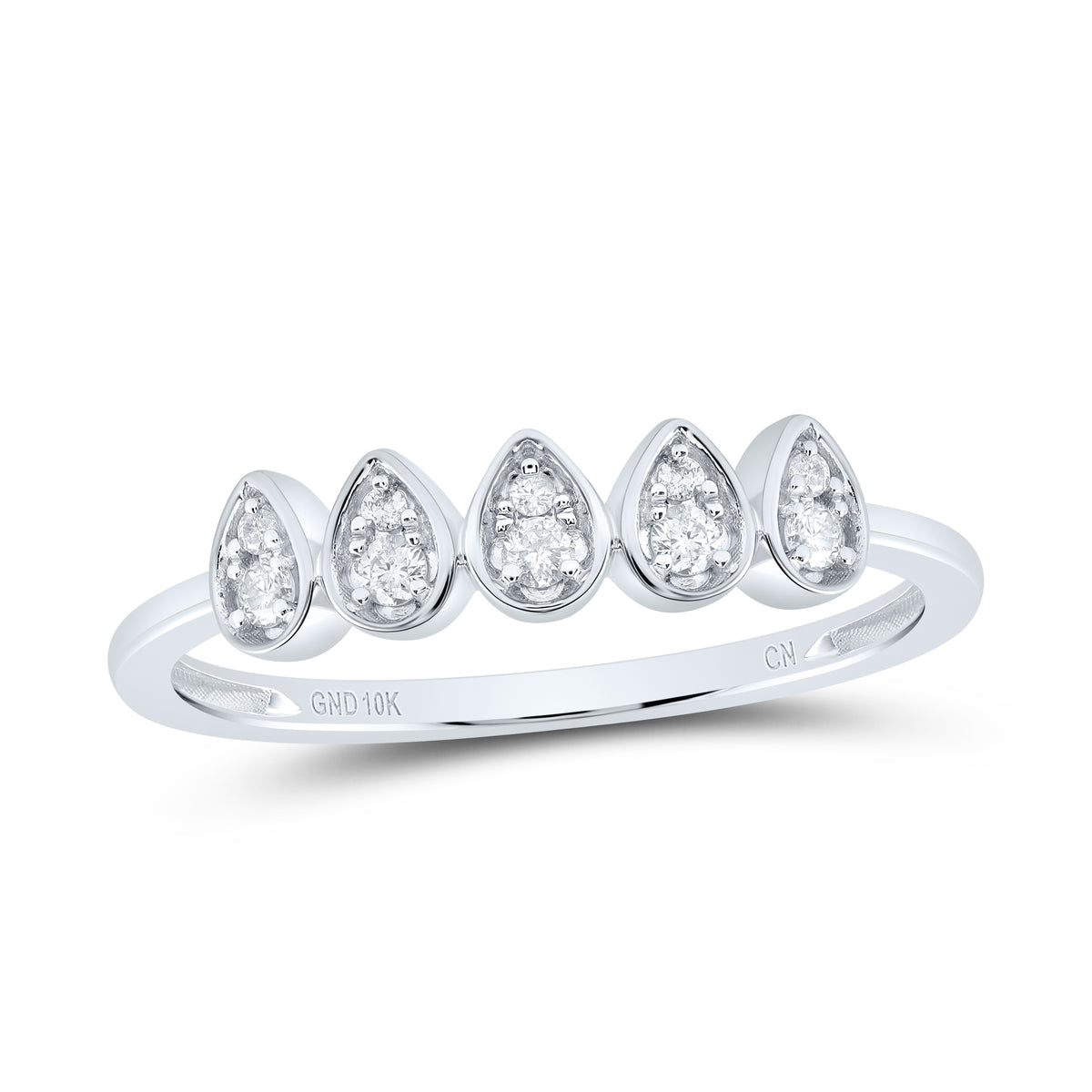 1/10CTW-DIA CN GIFT STACKABLE BAND