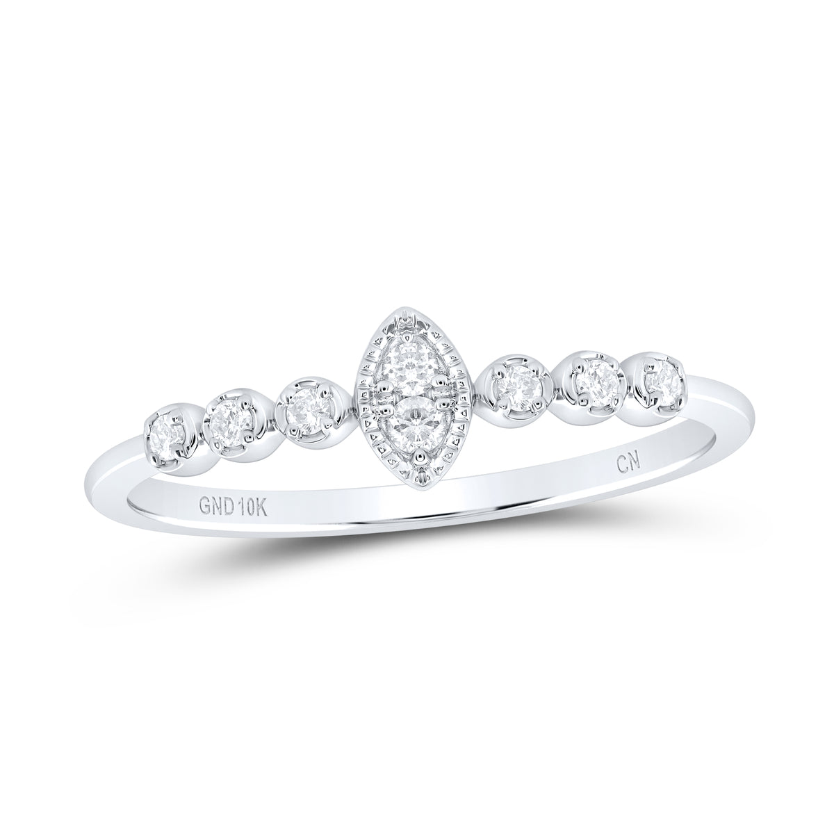 1/10CTW-DIA CN GIFT STACKABLE BAND