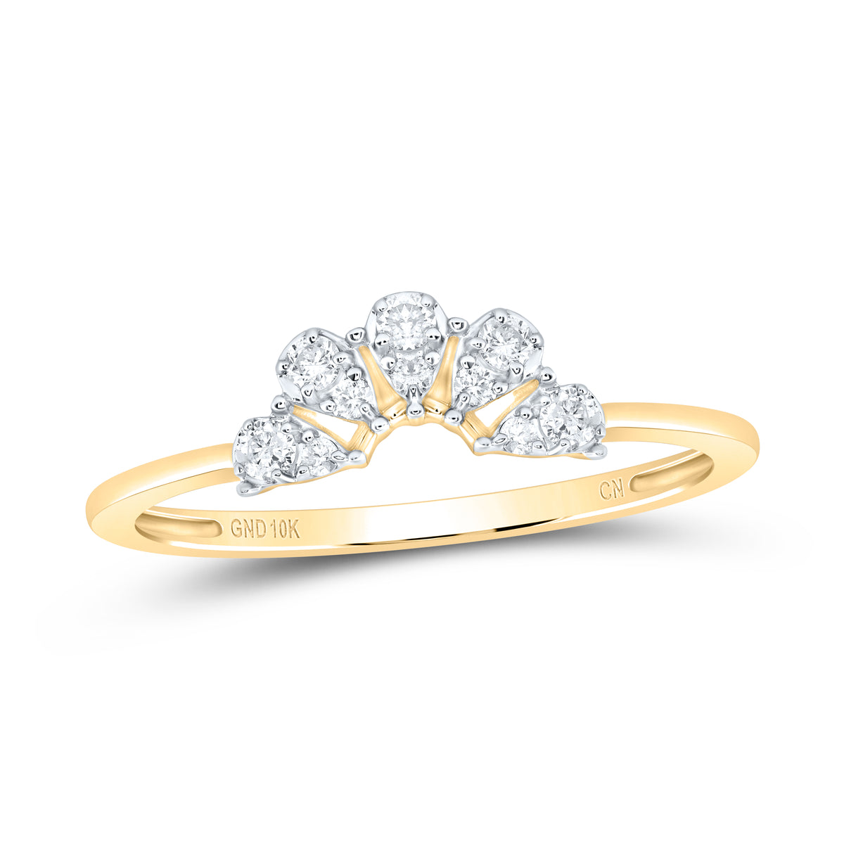 1/6CTW-DIA CN ENHANCER RING