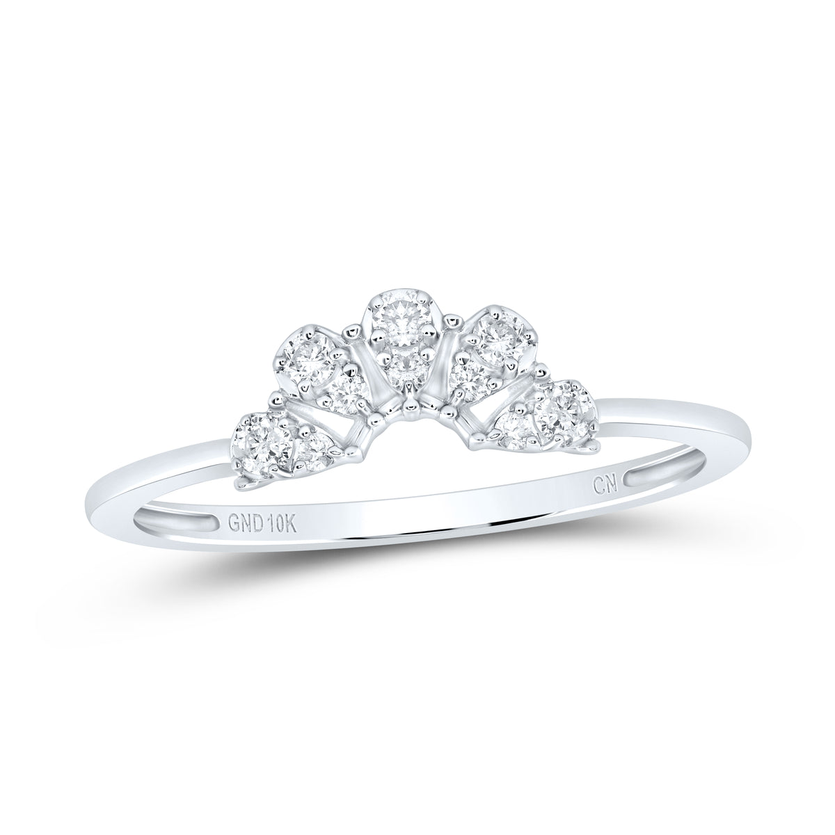1/6CTW-DIA CN GIFT STACKABLE BAND