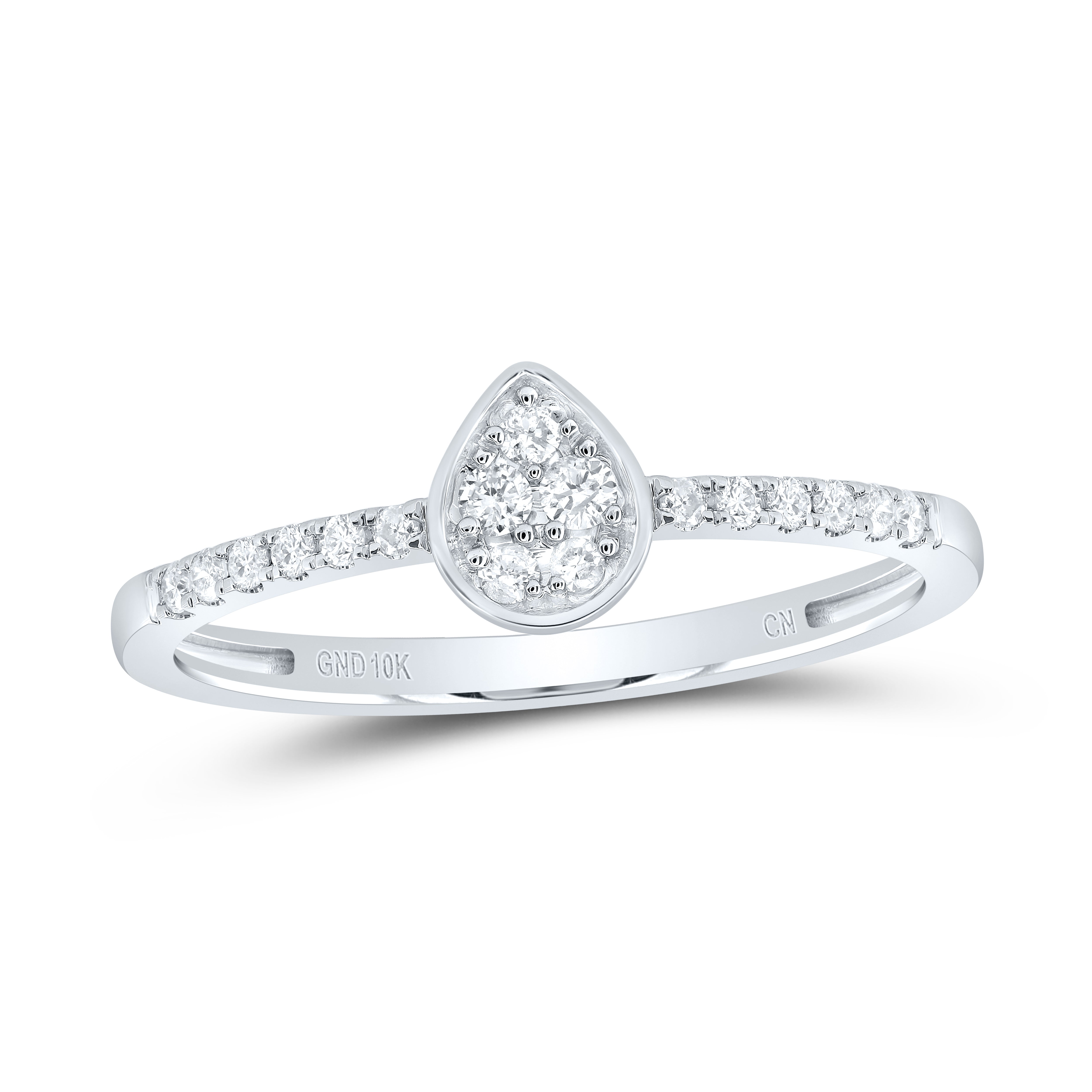 1/6CTW-DIA CN GIFT STACKABLE BAND
