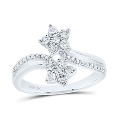 1/20CTW-DIA P1 GIFT FLOWER RING
