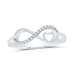 1/20CTW-DIA P1 GIFT HEART RING