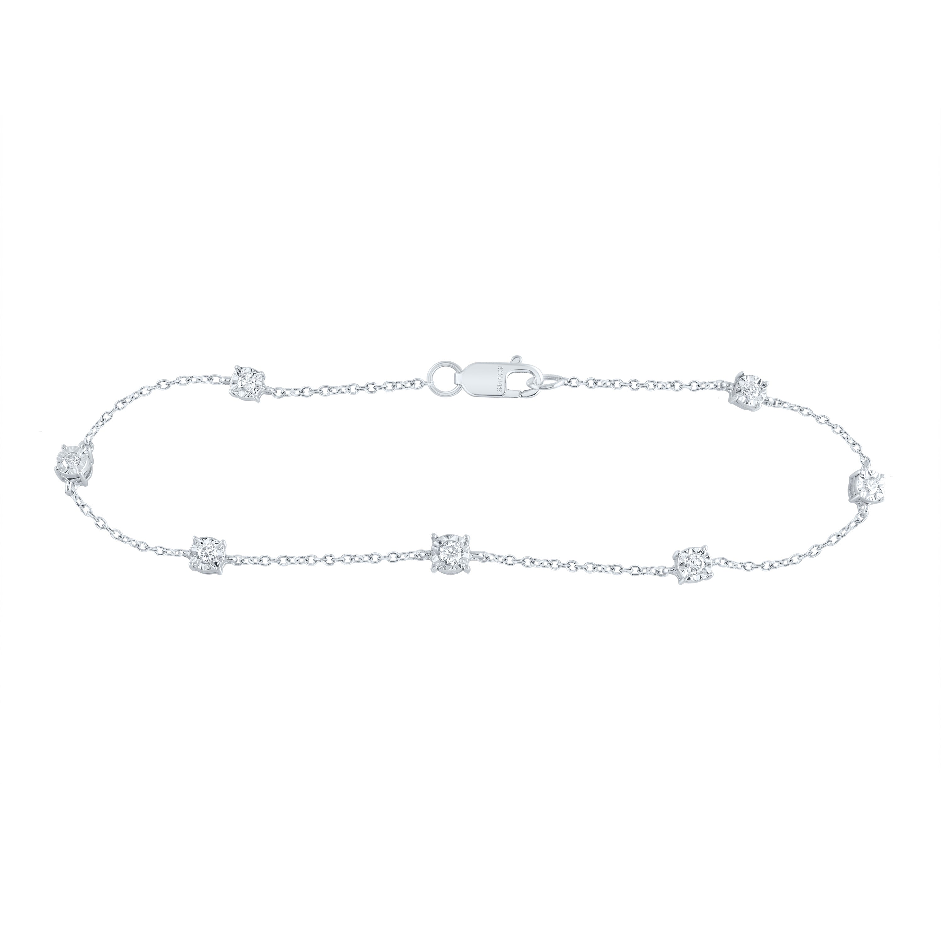1/5CTW-DIA CN FASHION BRACELET (7 INCH)